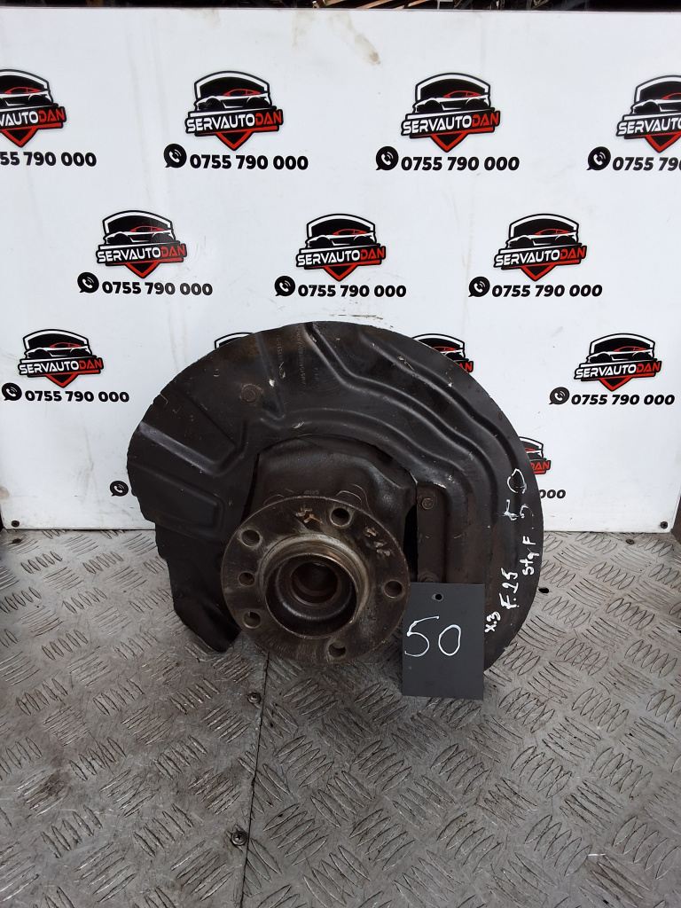 Fuzeta stanga fata BMW X3 (2010-2017) [F25] 2.0 Motorina 2012, 6787679