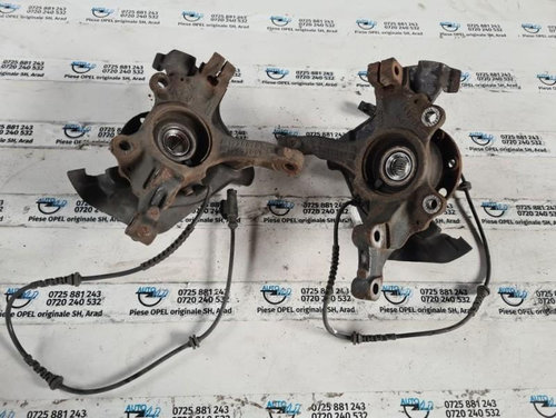 Fuzeta stanga fata cu rulment și senzor ABS 4X100 Opel Corsa E 2014-2019 1.2 i; 1.4 i