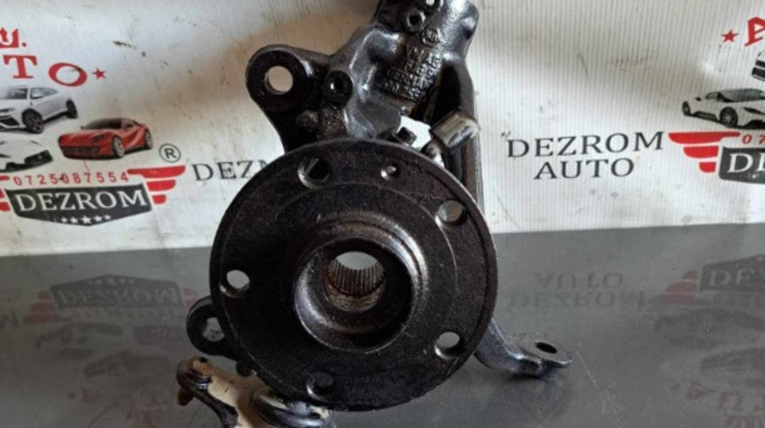 Fuzeta stanga fata cu rulment si senzor ABS Audi A3 8V 2.0 TDI DCYA 150 cai cod 5Q0407255Q