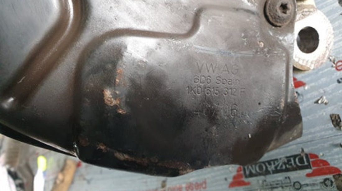 Fuzeta stanga fata originala Audi Q3 8U 2.0 TDI quattro 163 cai cod piesa : 1K0407255AA