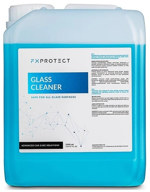 Fx Protect Glass Cleaner Solutie Curatat Geamuri 5L FXP-GC-5000