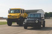 G-Class si Unimog in off-road