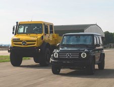 G-Class si Unimog in off-road