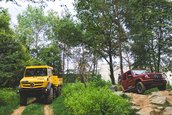 G-Class si Unimog in off-road