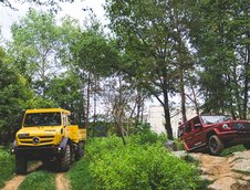 G-Class si Unimog in off-road