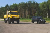 G-Class si Unimog in off-road