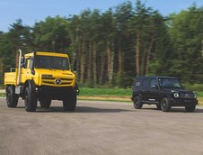 G-Class si Unimog in off-road