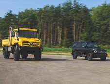 G-Class si Unimog in off-road
