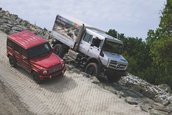 G-Class si Unimog in off-road