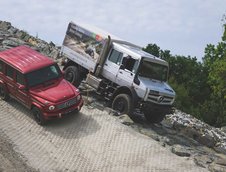 G-Class si Unimog in off-road