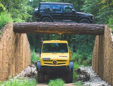 G-Class si Unimog in off-road