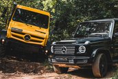 G-Class si Unimog in off-road