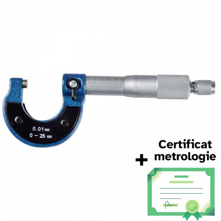 G-G01486-MET Micrometru 0-25mm cu metrologie