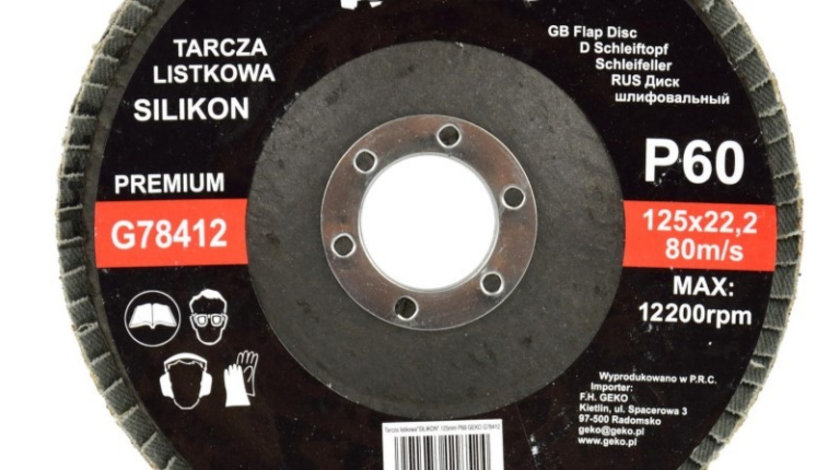 G-G78412 Disc lamelar 125mm , G60 Premium