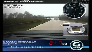 G-Power M5 Hurricane RS atinge 357 km/h