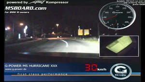 G-Power M5 Hurricane RS ia cu asalt Autobahn-ul, atinge 359 km/h!