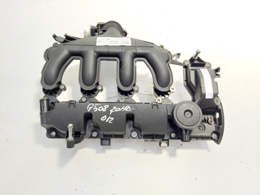 Galerie admisie cu capac culbutori, cod 9645977980, Peugeot 407 SW 2.0 HDI, RHR (id:697948)