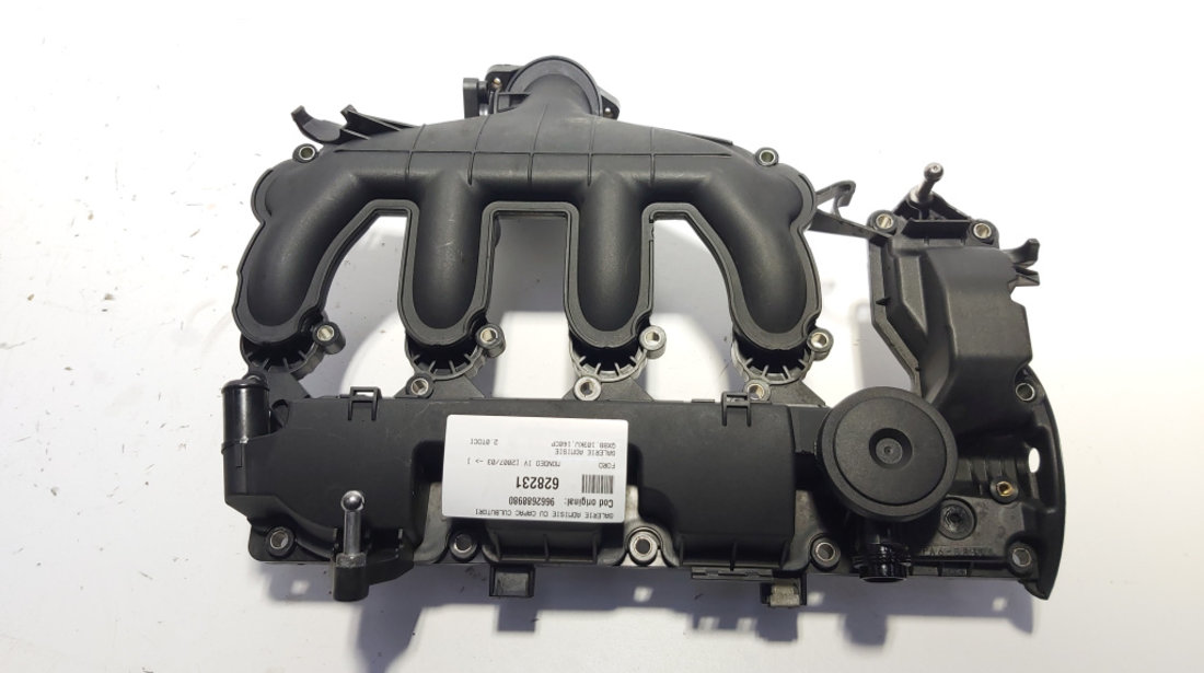 Galerie admisie cu capac culbutori, cod 9662688980, Ford Focus C-Max, 2.0 TDCI, G6DG (pr:110747)