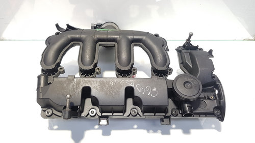 Galerie admisie cu capac culbutori, Ford Focus 2 (DA) [Fabr 2004-2012] 2.0 tdci, G6DA, 9645977980 (p...