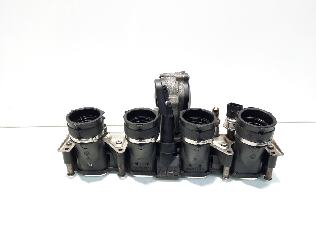 Galerie admisie cu clapeta, cod 06D133209T, Audi A3 (8P1), 2.0 FSI, BLX (pr:110747)