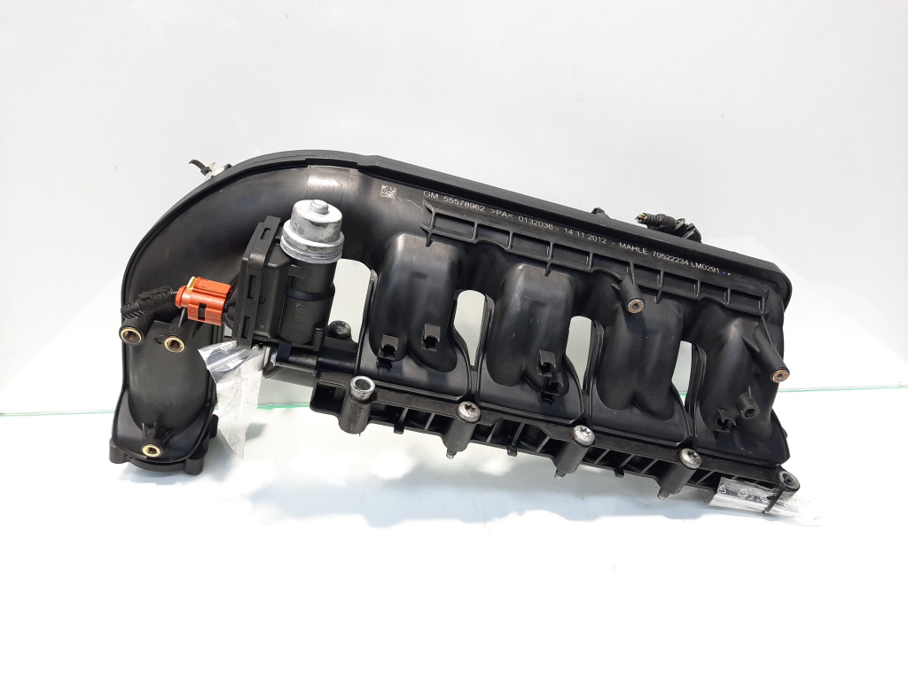 Galerie admisie cu clapete, cod GM55578962, Opel Astra J, 1.7 CDTI, A17DTE (id:458207)