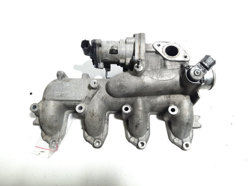Galerie admisie cu egr si clapeta, cod 4M5Q-9424-BD, Ford Transit Connect (P65) 1.8 TDCI, P9PA (pr:1...