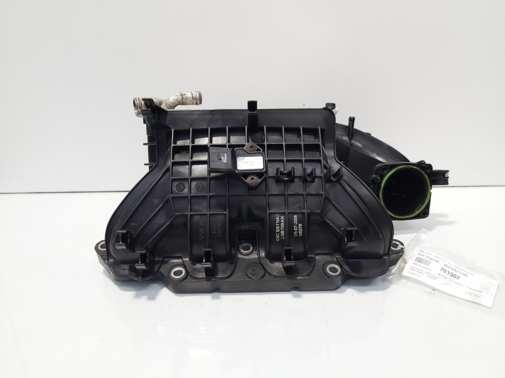 Galerie admisie cu intercooler, cod 03C129711AD, VW Jetta 4 (6Z), 1.4 TSI, CAX (id:701502)