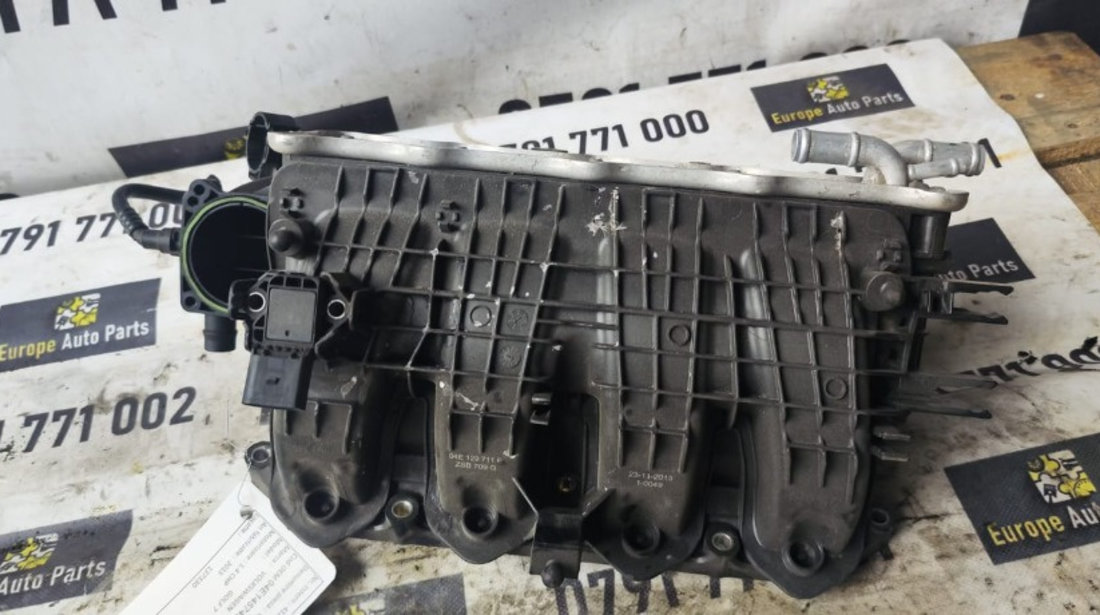 Galerie admisie cu intercooler Vw Golf 7 1.4 TSI cod motor CHP an 2015 cod 04E129711E / 04E145749B / 04E906051