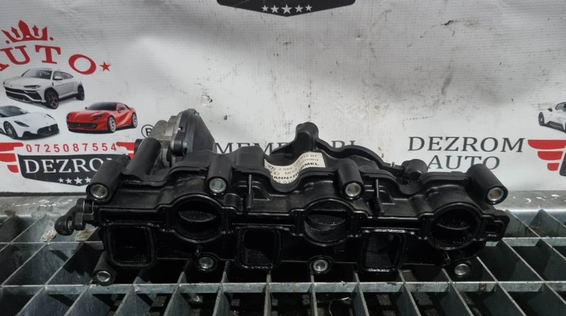 Galerie admisie cu motoras Audi A4 B8 2.7 TDI 190 cai motor CAMA coduri : 059129086L / 059129712BT