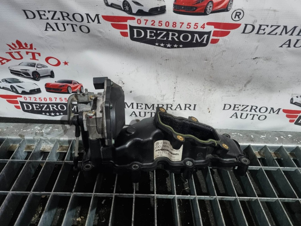 Galerie admisie cu motoras Audi Q5 8R 3.0 TDI 211 cai motor CCWB coduri : 059129086L / 059129712BT
