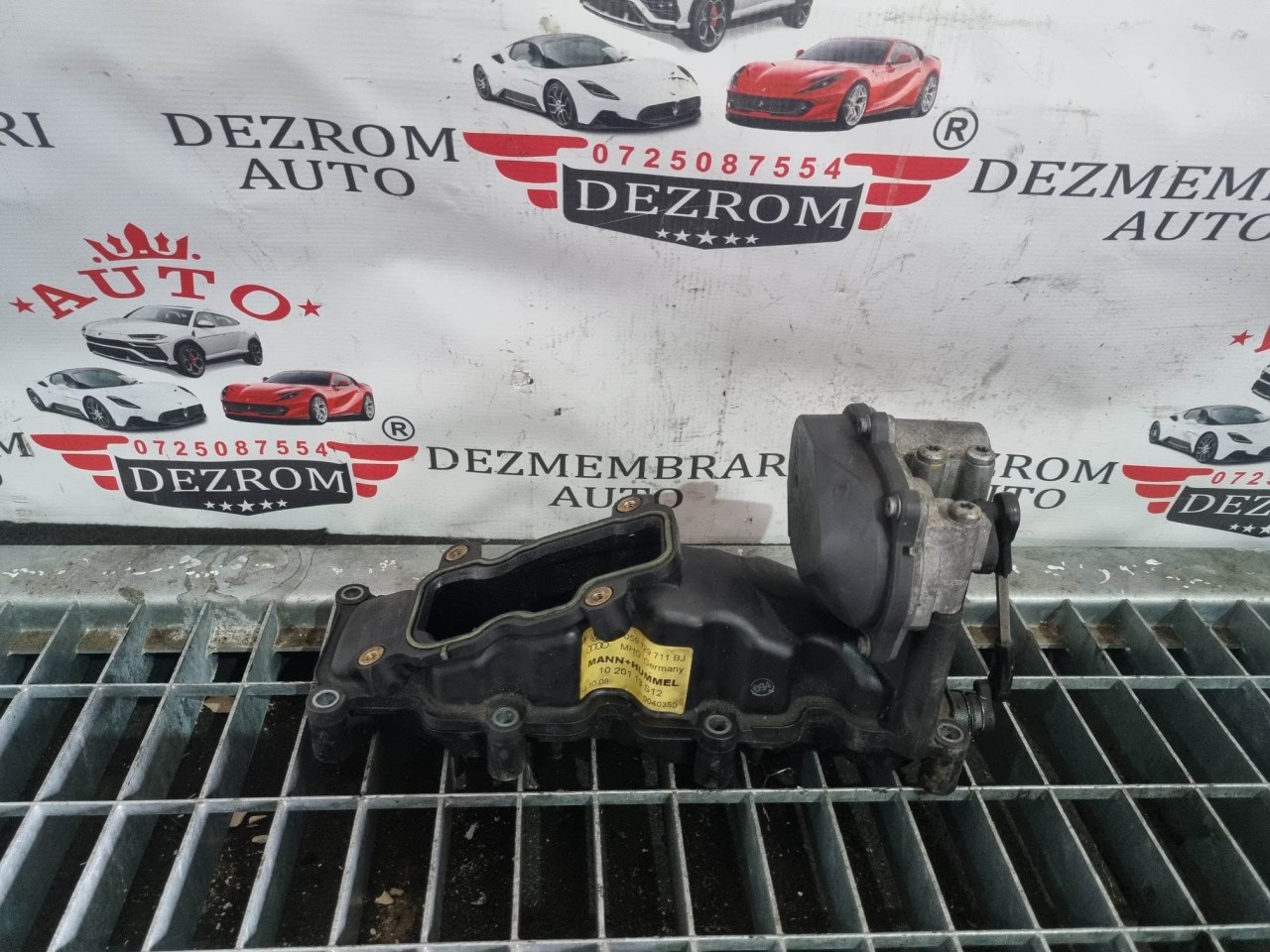 Galerie admisie cu motoras Audi Q5 8R 3.0 TDI 211 cai motor CCWB coduri : 059129086K / 059129711BJ