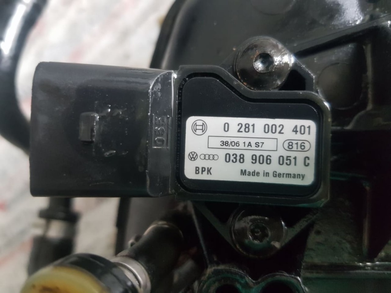 Galerie admisie cu senzori VW Tiguan 1.4TSi cod motor : CAV 03c129711q