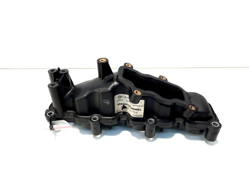 Galerie admisie dreapta cu clapete, cod 059129712T, Audi A6 Allroad (4FH, C6) 2.7 TDI, BPP (pr:11074...