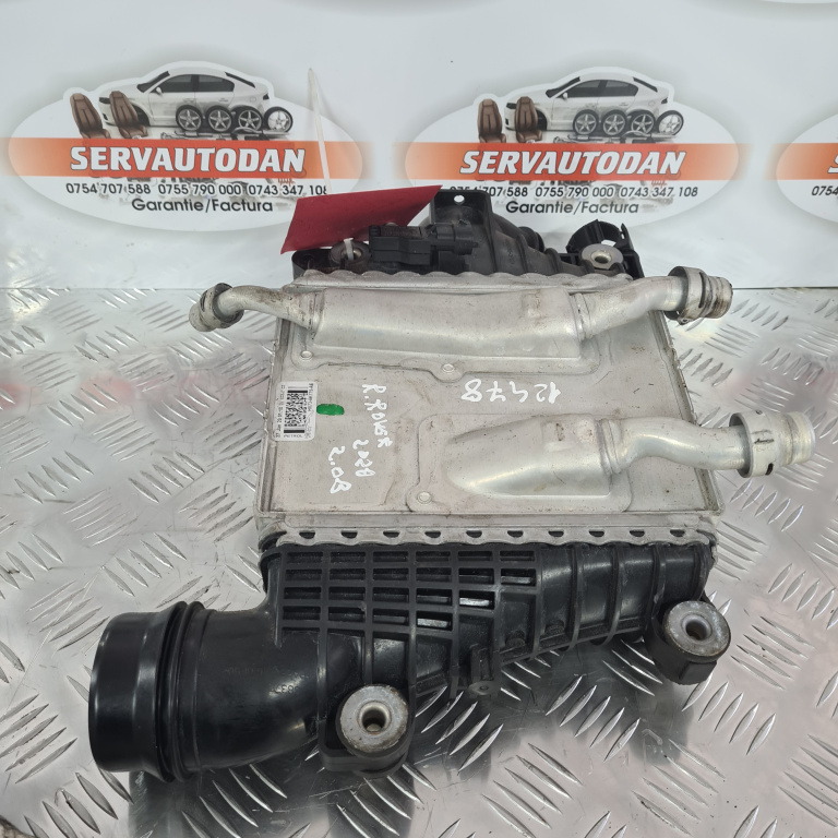 Galerie admisie/Radiator intercooler Land Rover Range Rover Velar (2017->) [L560] 2.0 Benzina 2018, HX736K775AE / HX73-6K775-AE