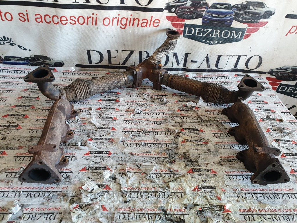Galerie evacuare Audi Q7 3.0 TDI CP:232 coduri piesa: 059253034p/059253033p