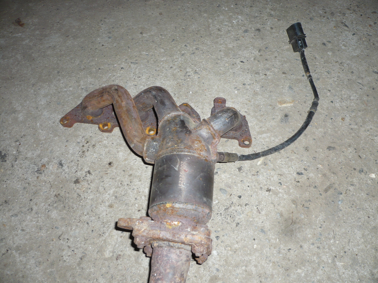 Galerie evacuare cu catalizator Vw Polo,Lupo,Caddy 1.4 16V benzina