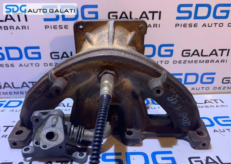 Galerie Evacuare cu Sonda Senzor Lambda Peugeot 206 1.1 b 1998 - 2009