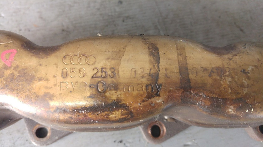 Galerie evacuare dreapta audi a6 4f c6 2.7 tdi can 059253034l
