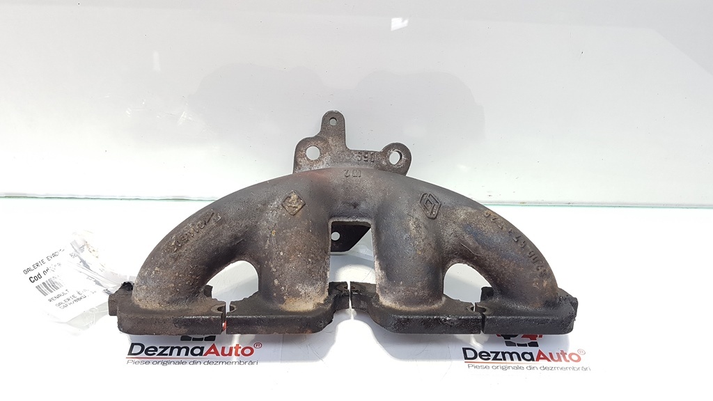 Galerie evacuare, Renault Clio 4, 1.2 tce, D4FH, cod 820067350 (id:371036)