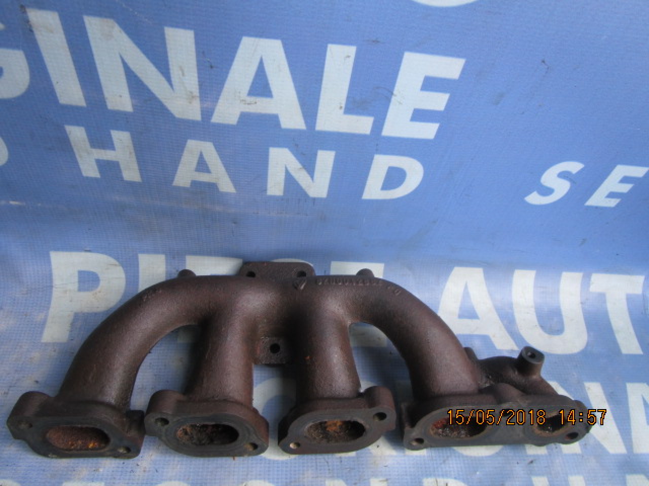 Galerie evacuare Renault Vel Satis;  8200042882