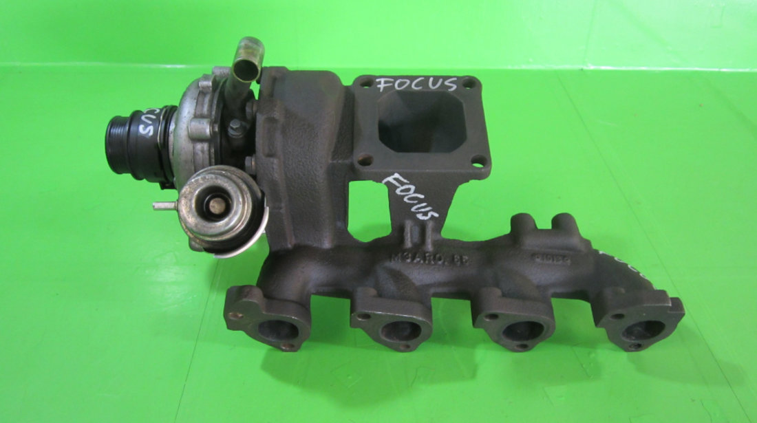 GALERIE EVACUARE + TURBINA / TURBOSUFLANTA FORD FOCUS 1 1.8 TDCI 74kw 100cp FAB. 1998 - 2005 ⭐⭐⭐⭐⭐