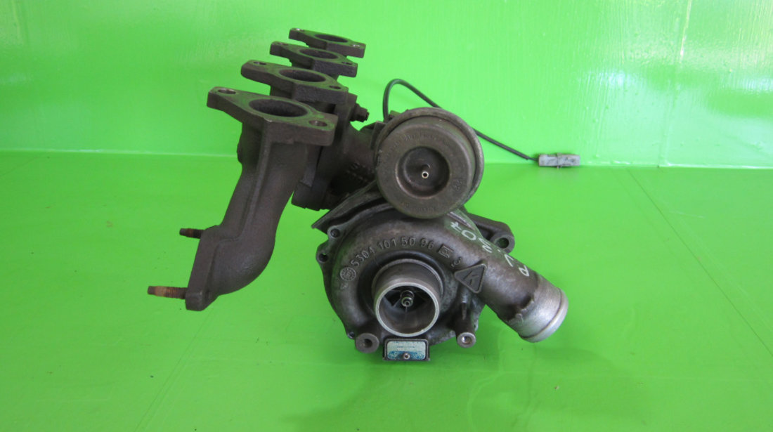 GALERIE EVACUARE + TURBINA / TURBOSUFLANTA PEUGEOT 307 2.0 HDI 79kw 107cp FAB. 2000 – 2007 ⭐⭐⭐⭐⭐