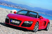 Galerie Foto: Audi R8 Spyder pozeaza topless