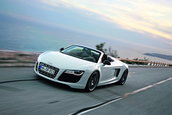 Galerie Foto: Audi R8 Spyder pozeaza topless