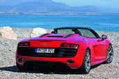 Galerie Foto: Audi R8 Spyder pozeaza topless