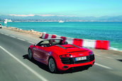 Galerie Foto: Audi R8 Spyder pozeaza topless