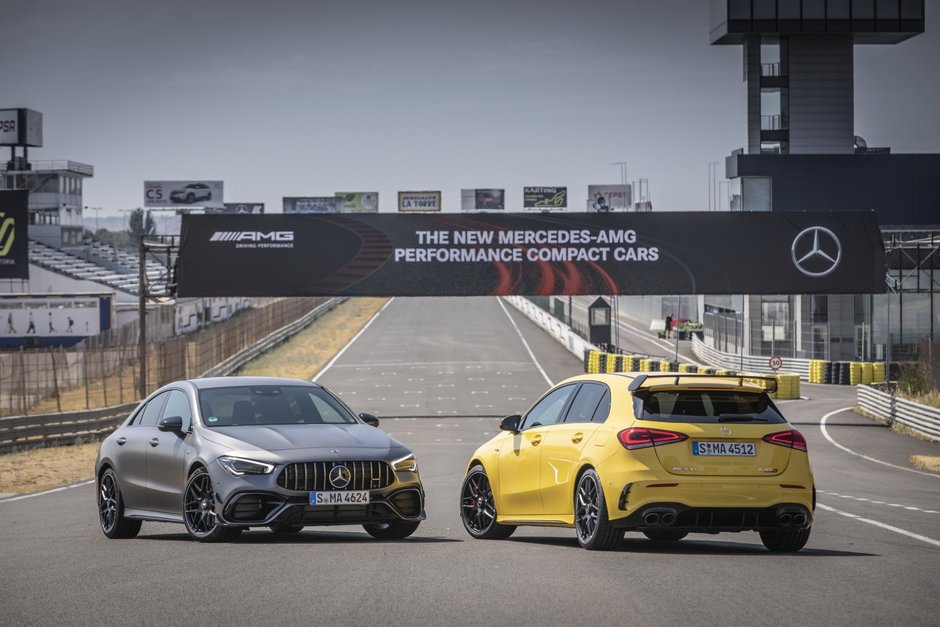 Galerie foto Mercedes-AMG A45 si CLA45