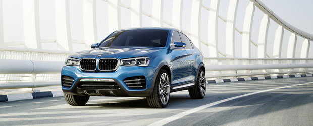 Galerie Foto: Noul BMW X4 Concept se prezinta in detaliu