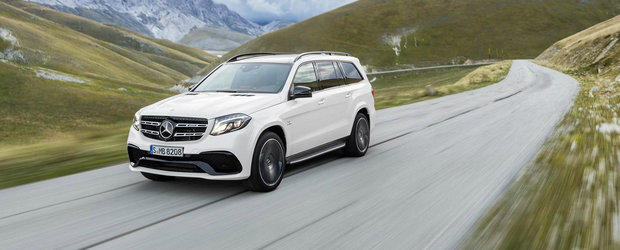 GALERIE VIDEO: Mercedes prezinta noul GLS in detaliu si actiune