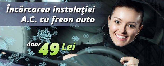 GAME OVER! Cea mai tare promotie din Romania la incarcarea cu freon: 49 lei